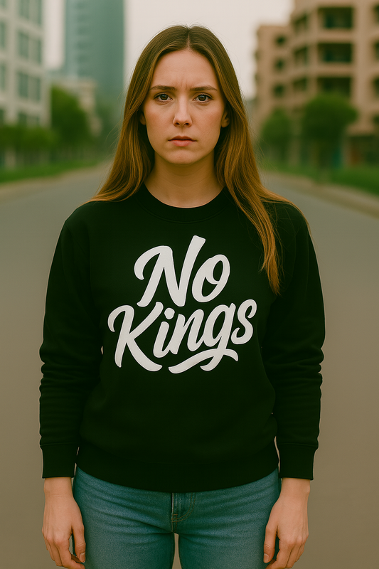 No Kings Sweatshirt (Black)