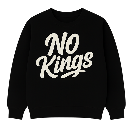 No Kings Sweatshirt (Black)
