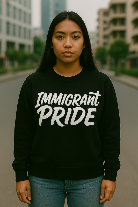 Immigrant Pride Sweatshirt (Black)